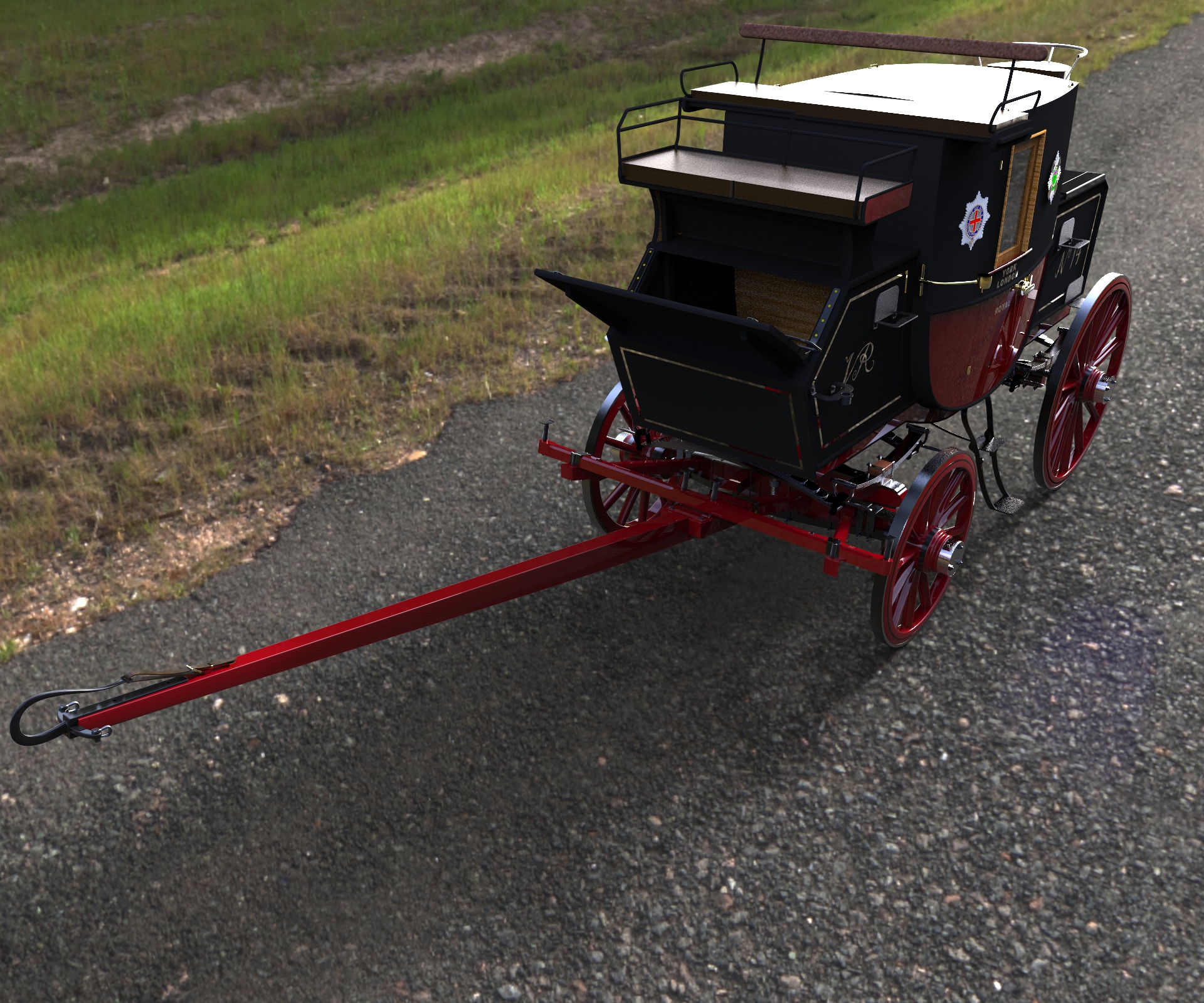 18世纪蔻驰皇家邮政邮车